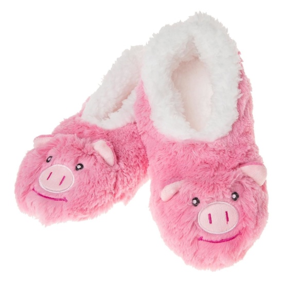 Snoozies! Kids Furry Foot Pals 'Pink Kids'