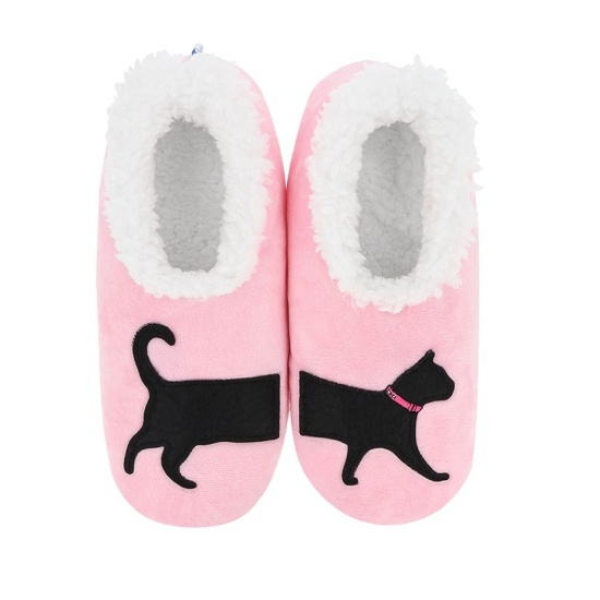 Snoozies! Ladies Pairables 'Cat Pink'