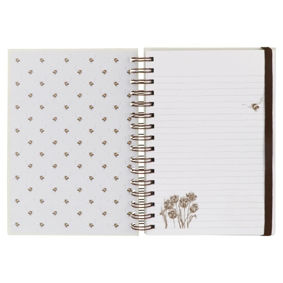 Wrendale 'Flight of the Bumblebee' A5 Spiral Notebook