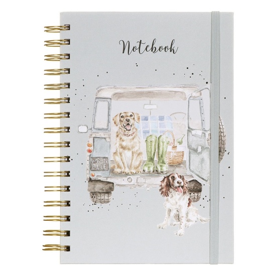 Wrendale 'Paws for a Picnic' A5 Spiral Notebook