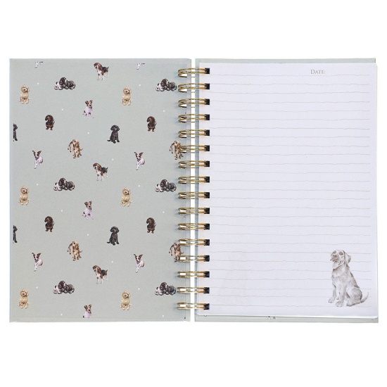 Wrendale 'Paws for a Picnic' A5 Spiral Notebook