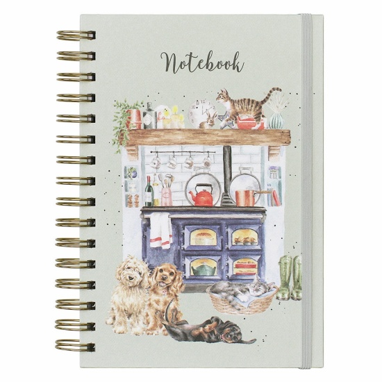 Wrendale 'The Country Kitchen' A5 Spiral Notebook