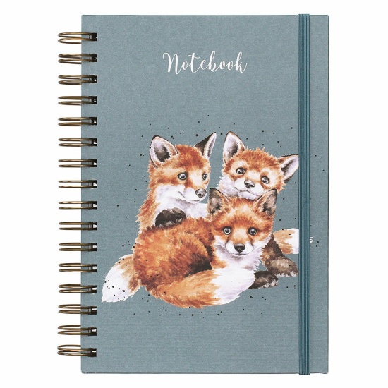 Wrendale 'Snug as a Cub' A5 Spiral Notebook