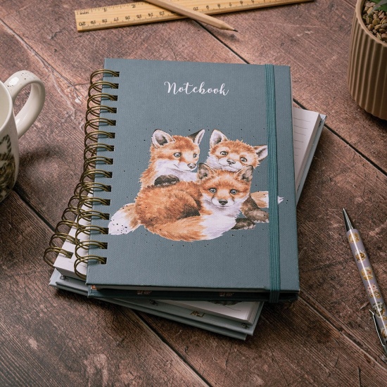 Wrendale 'Snug as a Cub' A5 Spiral Notebook