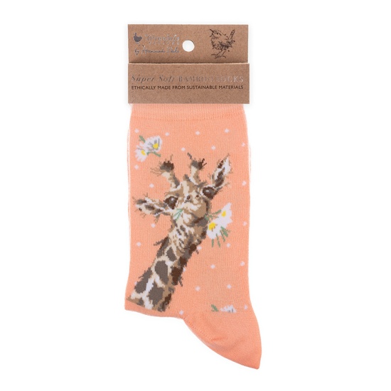 Wrendale 'Flowers' Giraffe Socks