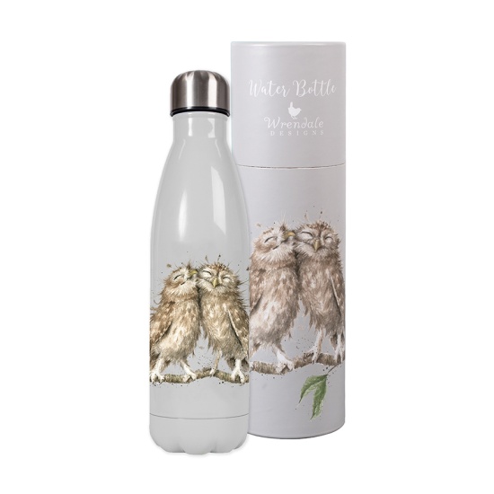 Wrendale 'Birds of a Feather' Owl Water Bottle 500ml