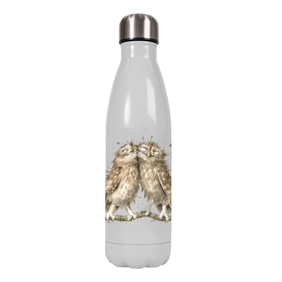 Wrendale 'Birds of a Feather' Owl Water Bottle 500ml