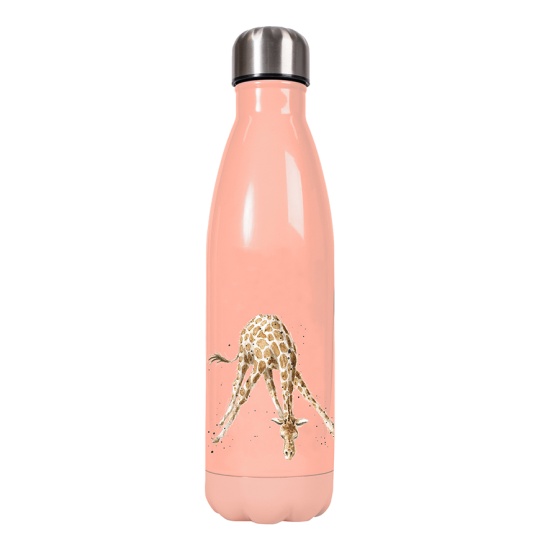 Wrendale 'Flowers' Giraffe Water Bottle 500ml