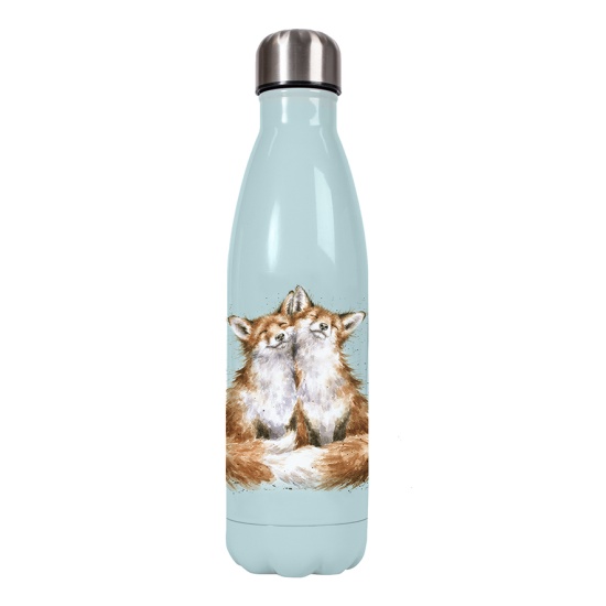 Wrendale 'Contentment' Fox Water Bottle 500ml