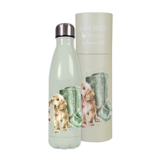 Wrendale 'Hopeful' Dog Water Bottle 500ml