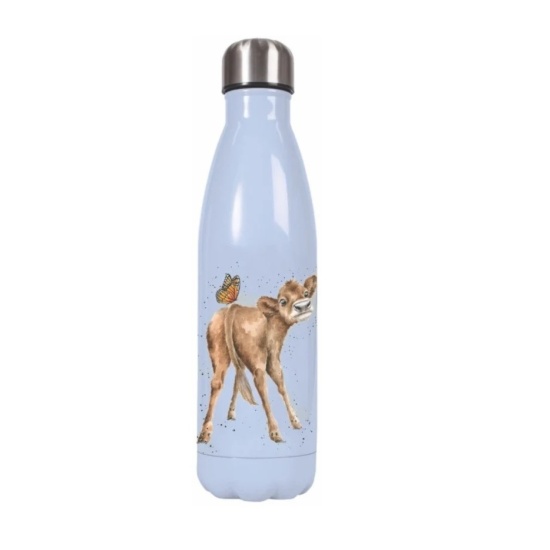 Wrendale 'Daisy Coo' Highland Cow Water Bottle 500ml