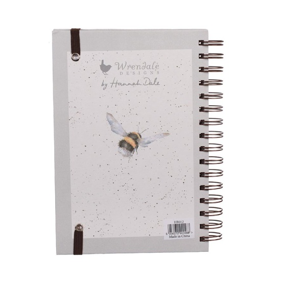 Wrendale 'Flight of the Bumblebee' A5 Spiral Notebook