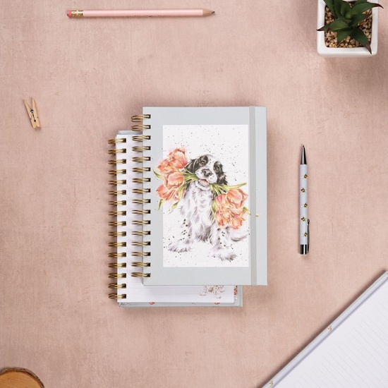 Wrendale 'Blooming with Love' A5 Spiral Notebook