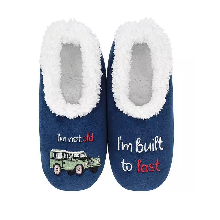 Snoozies! Mens Pairables 'I'm Built to Last'