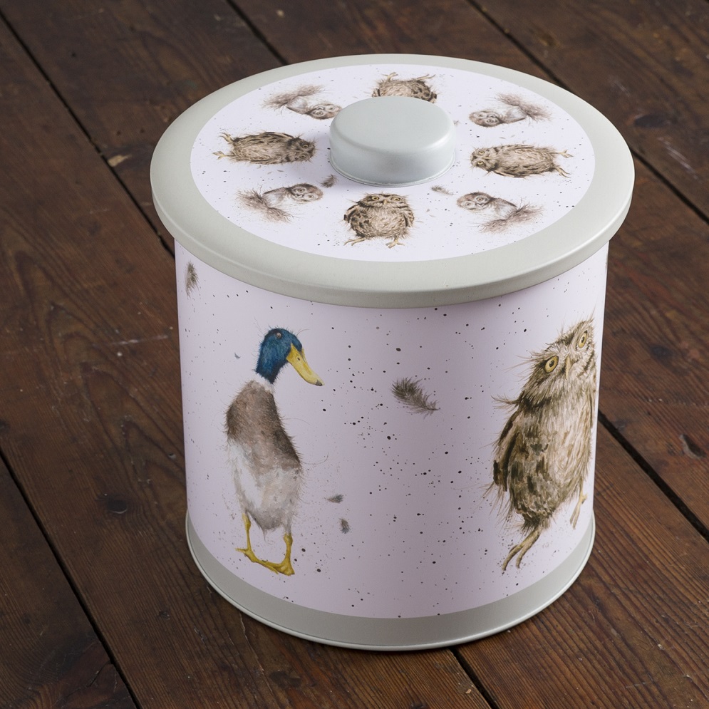 Wrendale 'Hare, Duck & Owl  Biscuit Barrel