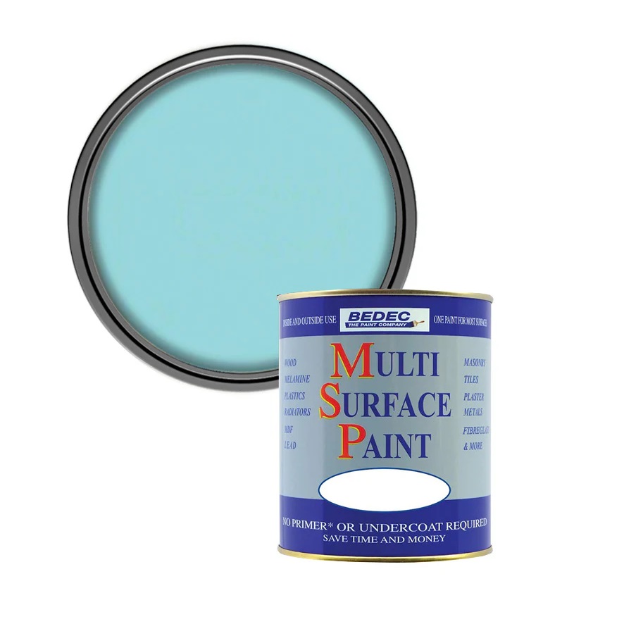 Bedec Multi Surface Paint Soft Satin 750ml - Lagoon